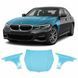 Купить Антигравийная защитная бронепленка по лекалам для BMW 3 Series G20 2019-2022 - капот и передние крылья 102065 Модельные лекала защитных пленок для Bmw