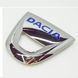 Купить Эмблема Dacia хром 115х100 мм на усиках 908890024R оригинальный размер 1 шт 90020 Эмблемы на иномарки - 1 фото из 5
