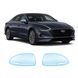 Купити Антигравійна захисна бронеплівка за лекалами для Hyundai Sonata DN8 2019-2022 - дзеркала 105077 Модельні лекала захисних плівок для Hyundai