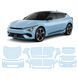 Buy Pre-cut paint protection film for Kia EV6 - facelift 2025 - full body 105585 Model-specific paint protection film patterns for Kia