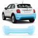 Купить Антигравийная защитная бронепленка по лекалам для Fiat 500X I 2015-2018 - задний бампер 104151 Модельные лекала защитных пленок для Fiat