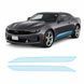 Купить Антигравийная защитная бронепленка по лекалам для Chevrolet Camaro VI facelift 2019-2024 - нижняя зона кузова пороги 103684 Модельные лекала защитных пленок для Chevrolet