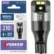 Купить LED автолампа Brevia Power 12/24V W16W 210Lm 4x3020SMD CANbus Оригинал 2 шт (10133X2) 40181 Светодиоды - Brevia - 1 фото из 4
