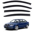 Дефлекторы окон ветровики Skoda Superb I 2001-2008 Седан Скотч 3M Voron Glass