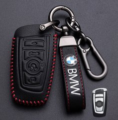 Купить Чехол для автоключей BMW с Брелоком Карабин Оригинал (3 кнопки №3) 66835 Чехлы для автоключей (Оригинал)