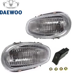 Купить Противотуманные фары для Daewoo Lanos с лампой кнопка вкл света (DW-037W) 8442 Противотуманные фары модельные Иномарка