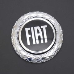 Купити Емблема Fiat з колоском / пластик Чорна d75. 21520 Емблеми на іномарки