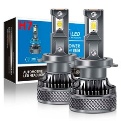 Купити LED лампи автомобільні K18 H7 130W (19800lm 6000K +500% IP68 DC9-24V) 63446 LED Лампи K18
