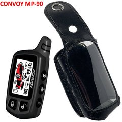 Купить Чехол на пульт сигнализации Convoy MP-90 LCD 2-Way кожаный Черный 58204 Чехлы для сигнализации