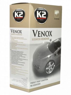 Купити Поліроль для відновлення лакофарбових покриттів 180ml "K2" Gold Venox G0501 (молочко) з губкою 42619 Відновлювачі поверхні - антиподряпин