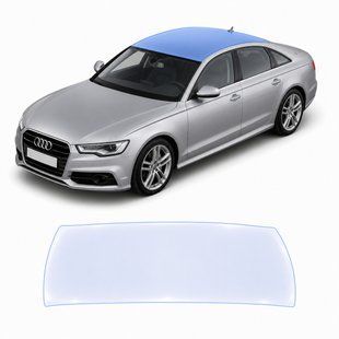Buy Pre-cut paint protection film for Audi A6 C7 2011-2018 - roof area 101501 Model-specific paint protection film patterns for Audi