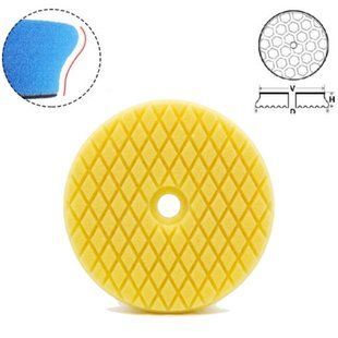 Buy Polishing Circle D150 D130 H26 Adept Elit Rhombus on Velcro (Yellow Universal) 80147 Полірувальні кола