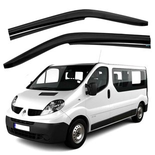 Купить Дефлекторы окон ветровики Opel Vivaro 2003-2015 скотч SunPlex (SP-S-61-6) 63283 Дефлекторы окон Opel