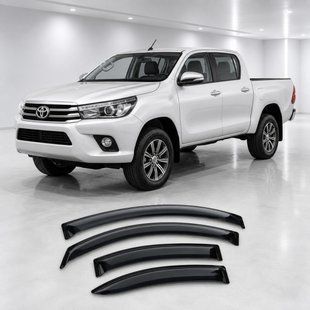 Buy Window deflectors for Toyota Hilux VIII 5d 2015 3M Tape (AMT28715) Acrylic 4 pcs 110733 Window deflectors for Toyota