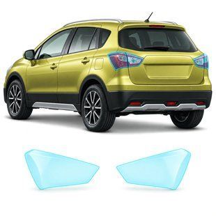 Купити Антигравійна захисна бронеплівка за лекалами для Suzuki S-Cross II 2013-2021 - задні ліхтарі стопи 109259 Модельні лекала захисних плівок для Suzuki