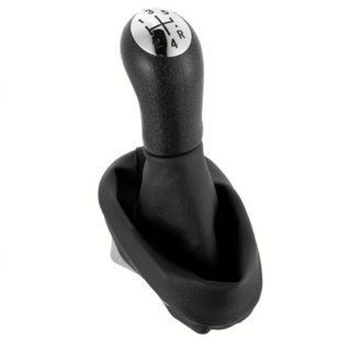 Buy Gear knob with dust cover assembly Model for Renault Clio II Logan Sandero.Megan II (5 Speeds) 91162 Handles Dust Covers Gearbox Model