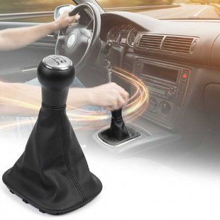 Купити Ручка КПП з пильником у зборі Модельна для Volkswagen Passat B5 1997-2005 (6 Швидкостей) FXVW-23/6 100671 Ручки Пильовики КПП модельні