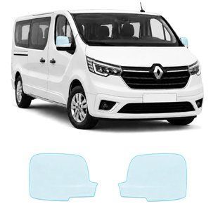 Купить Антигравийная защитная бронепленка по лекалам для Renault Trafic III 2014- зеркала 108653 Модельные лекала защитных пленок для Renault
