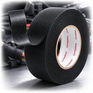 Купить Изолента Антискрип тканевая Сertoplast 25 м x 25 мм 0.24 мм Антискрип № 06 96516 Изолента