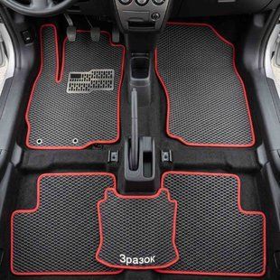 Купити Килимки в салон EVA для Mazda 2 (DY) 2002-2007 з підп'ятником 5 шт 64148 Килимки для Mazda