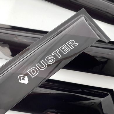Купить Дефлекторы окон ветровики для Renault Duster 2018- Voron Glass 57585 Дефлекторы окон Renault