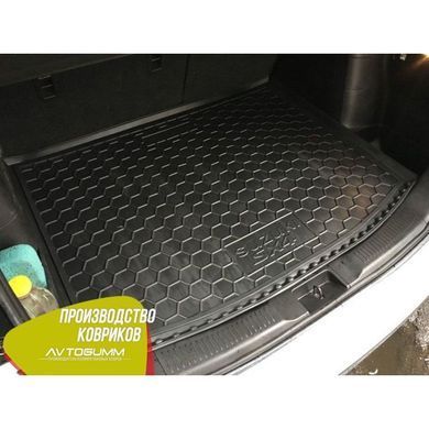 Купити Автомобільний килимок в багажник Suzuki SX4 2014 - верхня полиця / Гумовий (Avto-Gumm) 27817 Килимки для Suzuki