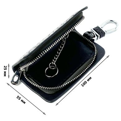 Купити Ключниця автомобільна для ключів малюнок Карбон Чорний 60859 Чохли для автоключів