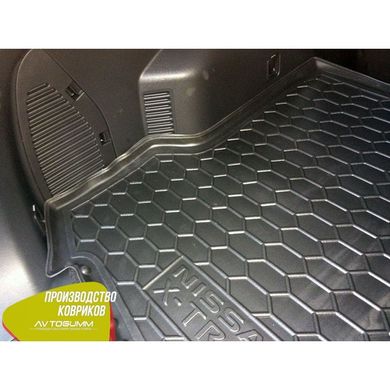 Купить Автомобильный коврик в багажник Nissan X-Trail / Rogue (T32) 2017- полноразмерный Резино - пластик 42249 Коврики для Nissan