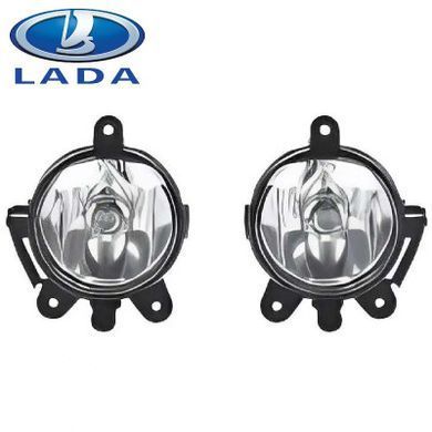 Buy Fog lights for VAZ Priora 2170 2171 2172 with bulb H11 12V 55w 2 pcs (LD-421) 81521 Fog lights VAZ