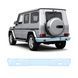 Buy Pre-cut paint protection film for Mercedes-Benz G-Class W463 1990-2018 - rear bumper 106923 Model-specific paint protection film patterns for Mercedes-Benz