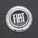 Купити Емблема Fiat з колоском / пластик Чорна d75. 21520 Емблеми на іномарки - 1 фото из 2