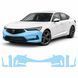 Купити Антигравійна захисна бронеплівка за лекалами для Acura Integra V 2023 - передній бампер 102882 Модельні лекала захисних плівок для Acura
