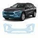 Buy Pre-cut paint protection film for Chevrolet Trax II 2024- front bumper 103818 Model-specific paint protection film patterns for Chevrolet