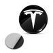 Купить Наклейка с логотипом Tesla для авто и ключей d=13 мм Пвх-пластик объемная 90578 Наклейки на автомобиль - 1 фото из 2