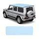 Buy Pre-cut paint protection film for Mercedes-Benz G-Class W463 1990-2018 - roof area 106930 Model-specific paint protection film patterns for Mercedes-Benz