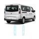 Купить Антигравийная защитная бронепленка по лекалам для Renault Trafic III 2014- задние фонари стопы 108659 Модельные лекала защитных пленок для Renault