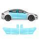 Купить Антигравийная защитная бронепленка по лекалам для Tesla Model S II facelift 2021- зоны дверей и стойки окон 109321 Модельные лекала защитных пленок для Tesla