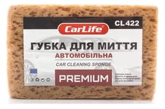 Купить Губка для мытья авто CarLife PREMIUM 190x120x70 мм (CL-422) 63169 Салфетки микрофибра губки для мытья