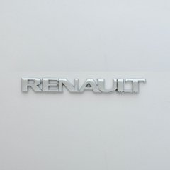 Купить Эмблема надпись Renault скотч 3М 145 x 17 мм Эмираты 22219 Эмблема надпись на иномарки
