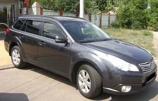 Купить Дефлекторы окон ветровики Subaru Outback IV 2009- 2113 Дефлекторы окон Subaru