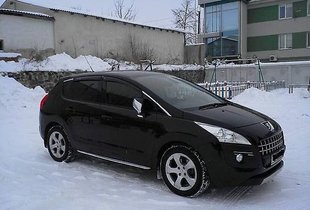 Купить Дефлекторы окон ветровики Peugeot 3008 2009 4333 Дефлекторы окон Peugeot