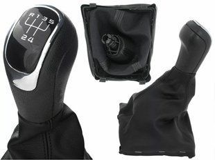 Buy Gear knob with dust cover assembly Model for Skoda Fabia 1997-2007 (5 Speed) 12 mm No. 31 91163 Handles Dust Covers Gearbox Model