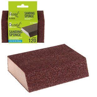 Buy Alloid trapezoidal sanding sponge 110x75x55x25 mm grain 120 (SS-110120) 85883 Cutting wheels Cleaning - Grinding elements