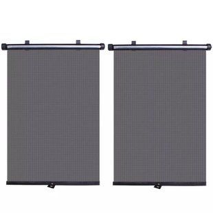 Купить Шторки солнцезащитные ролеты боковые Carlife 45x55 см Черные 2 шт (SS045) 8169 Шторки солнцезащитные для окон авто