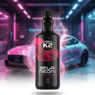 Купити Активна піна для миття K2 Bela Pro Neon піна рожева Полуниця 1 лірт (D0151/K20801) 101317 Піна Активна Концентрати Шампуні