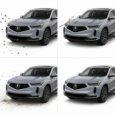 Buy Pre-cut paint protection film for Acura RDX TC1 facelift 2022 - rear brake lights 102947 Model-specific paint protection film patterns for Acura
