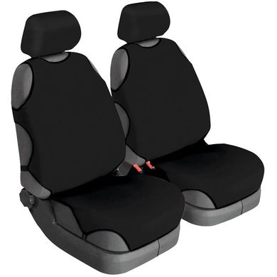 Купити Авточохли майки для передніх сидінь Beltex COTTON Чорні (BX11210) 8096 Майки для сидінь