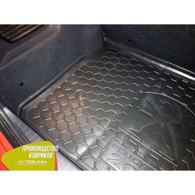 Купить Автомобильный коврик в багажник Peugeot 208 2013- / Резиновый (Avto-Gumm) 29026 Коврики для Peugeot
