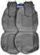Купить Автомобильные чехлы для сидений Cayman Stell Model S комплект Серые 34047 Майки для сидений закрытые - 3 фото из 6