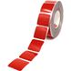 Купить Лента светоотражающая Сигментированная Красная 1м x 50 мм (Соты-Полоса) 62823 Наклейки на автомобиль - 1 фото из 2